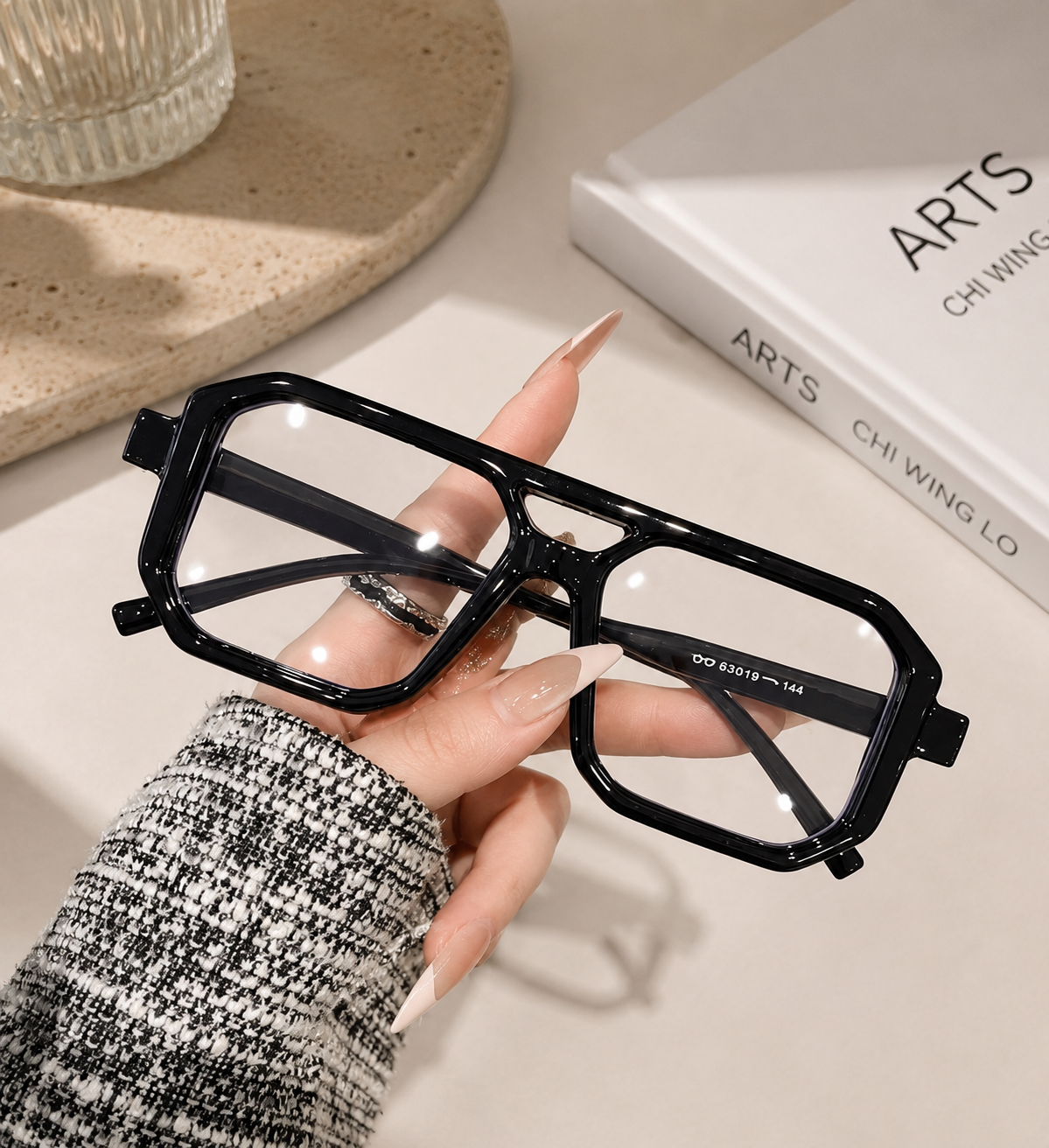 Milara Geometric Glasses
